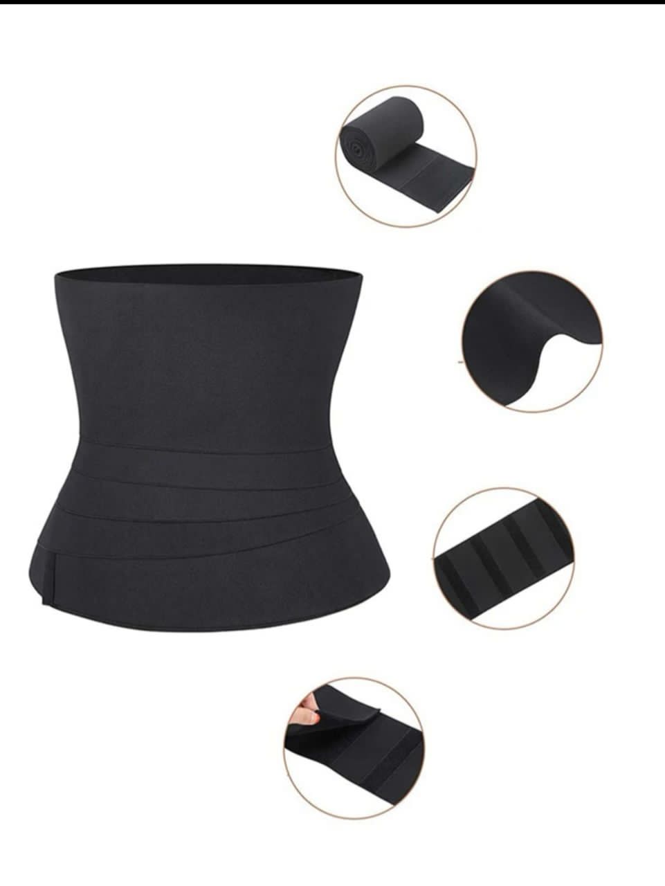 Belly Wrap Waist Trainer For Women Exercise Wrap - Trillingo Express Online Marketplace