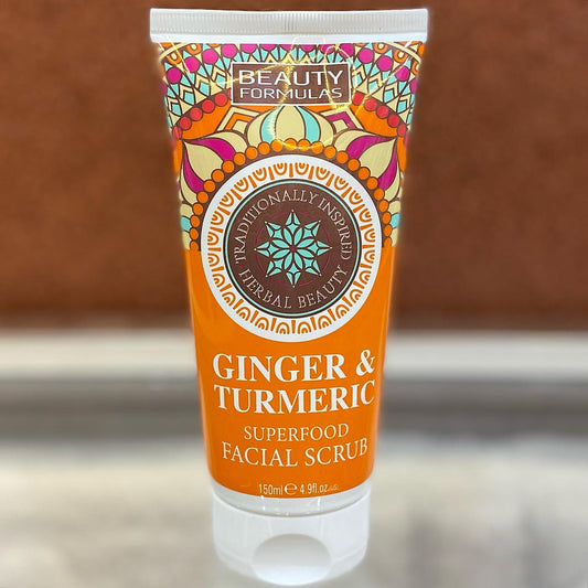 Beauty Formulas Ginger & Tumeric Facial Scrub - Trillingo Express Online Marketplace