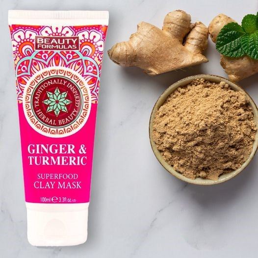 Beauty Formulas Ginger & Turmeric Facial Clay Mask - Trillingo Express Online Marketplace