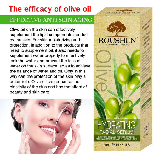 Roushun Olive Hydrating Facial Serum - Trillingo Express Online Marketplace