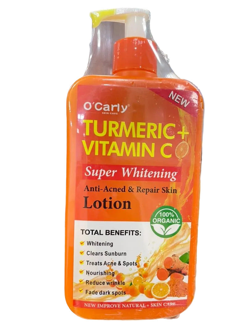 Ocarly Turmeric Plus Vitamin C Super Whitening Lotion