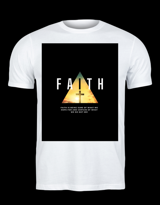 Trillingo Unisex Faith Printed T-Shirt (Various Sizes + Colours) - Trillingo Express Online Marketplace