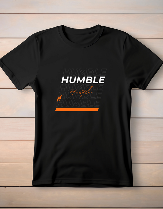 Trillingo Unisex Humble Hustle Printed T-Shirt (Various Sizes + Colours) - Trillingo Express Online Marketplace
