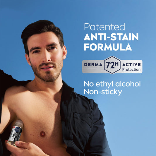 Nivea Men Black & White Invisible Original x5 ANTI 72H 50ML