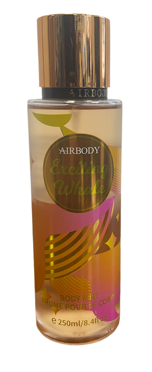 Airbody Exciting Whale Body Splash 250ml - Trillingo Express Online Marketplace