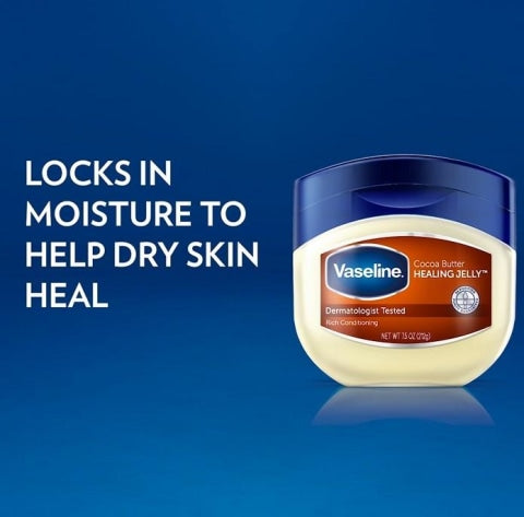 Vaseline - Cocoa Butter Petroleum Jelly (Dermatologically Tested) 250ml - Trillingo Express Online Marketplace