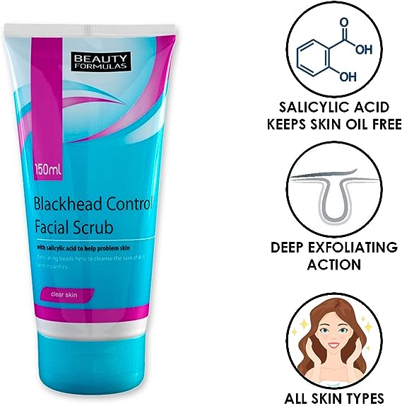 Beauty Formula Blackhead Control Facial Scrub - Trillingo Express Online Marketplace