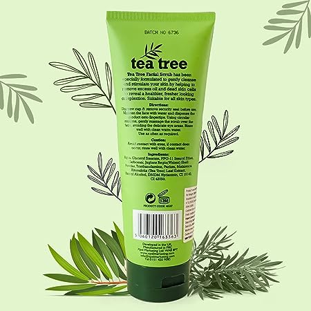 XBC Tea Tree Facial Scrub - Trillingo Express Online Marketplace