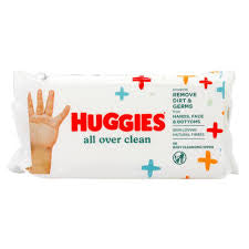 Huggies Baby Cleansing Wipes All Over Clean Pack of 56's - Trillingo Express Online Marketplace