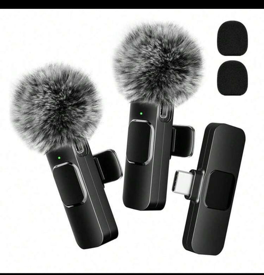 Ttech Wireless Lavalier Microphone For Smartphone, Plug-Play Wireless Microphone For Video/Audio Recording, Clip On Lapel Mic - Trillingo Express Online Marketplace