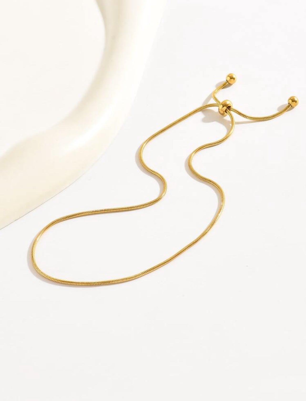 Zuri Z1004 Anklet Stainless Steel Drawstring Anklet For Women, Simple & Versatile Anklet Accessory - Trillingo Express Online Marketplace