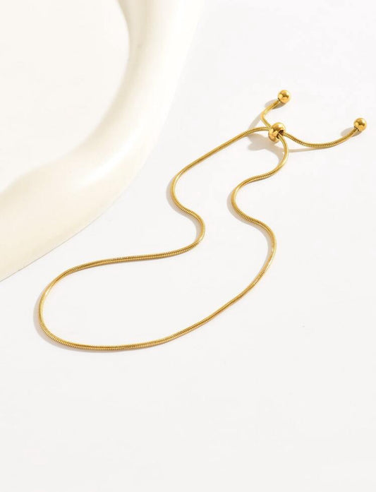 Zuri Z1004 Anklet Stainless Steel Drawstring Anklet For Women, Simple & Versatile Anklet Accessory - Trillingo Express Online Marketplace