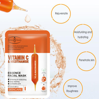 Aichun Beauty - Essence Facial Mask (Vitamin C & Nicotinamide) - Trillingo Express Online Marketplace