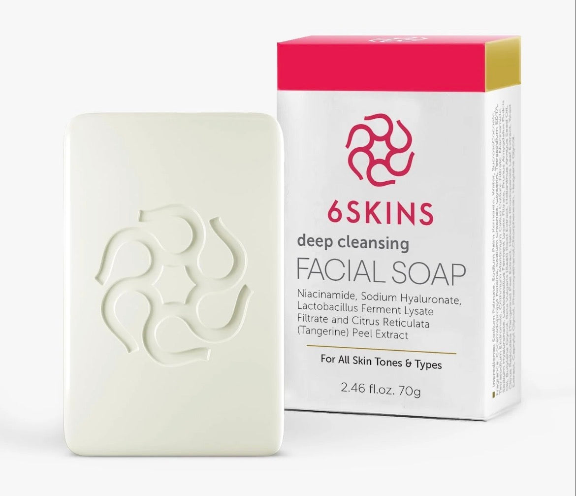 6 Skins Deep Cleansing Facial Soap 70g