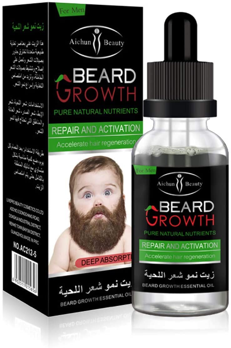 Aichun Beauty Beard Growth Oil Repair 30ml - Trillingo Express Online Marketplace