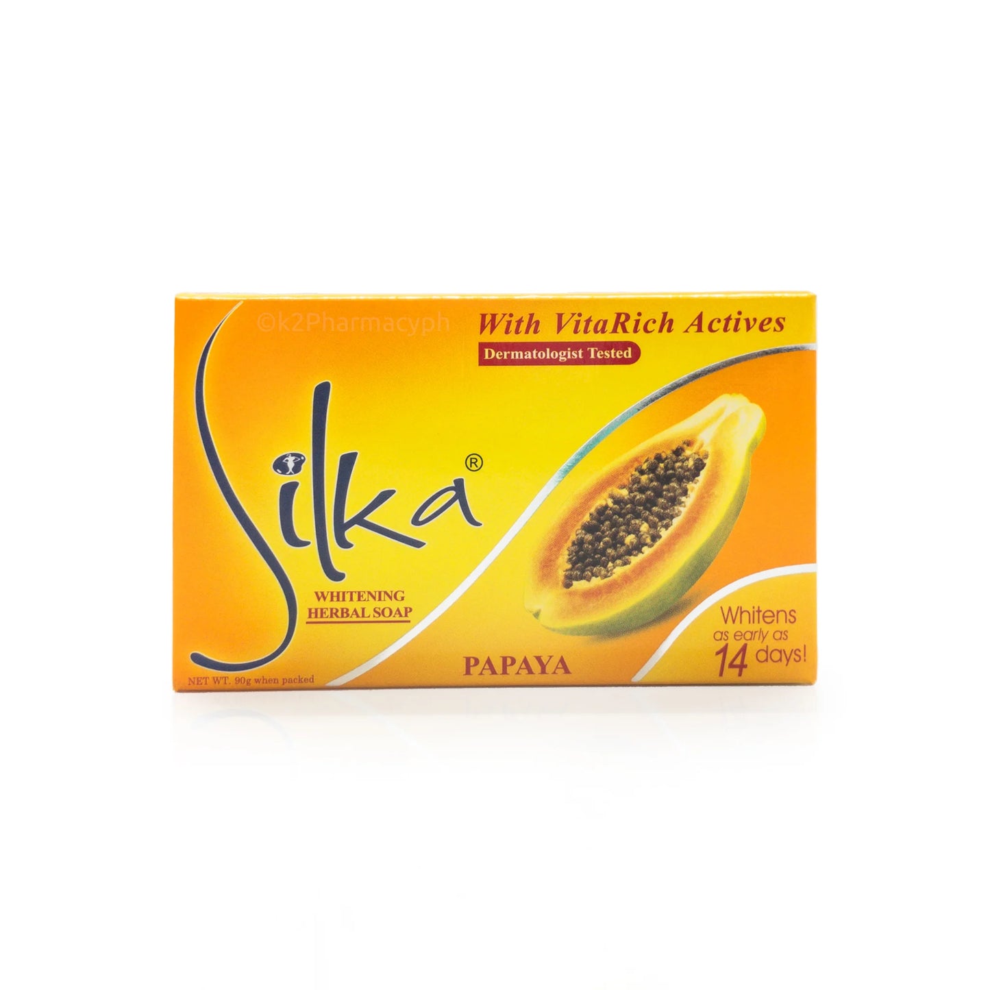 Silka Whitening Herbal Papaya Soap 90G - Trillingo Express Online Marketplace