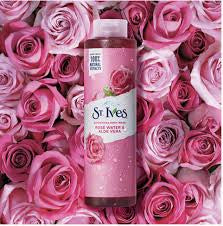 St Ives Body Wash Rose Water & Aloe Vera 650ml - Trillingo Express Online Marketplace