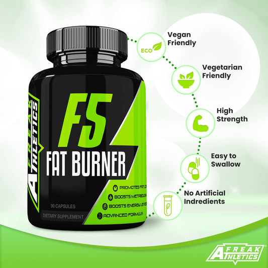 Fat Burners Freak Athletics - Suitable for Both Men & Women - 90 Capsules - Made in The UK - Trillingo Express Online Marketplace