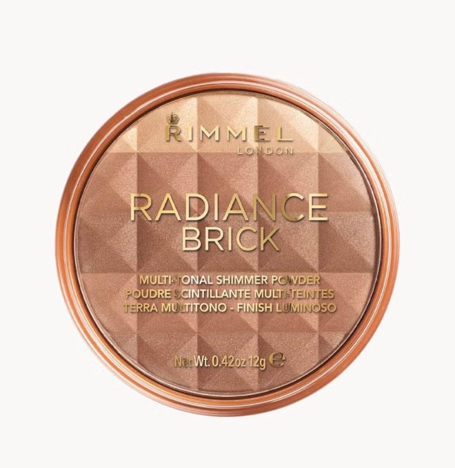 Rimmel Radiance Brick Multi-Tonal Shimmer Powder-002 Medium