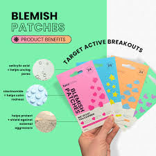 Face Facts Blemish Patches – Pink Hearts (24 pcs)