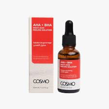 Cosmo AHA + BHA Multi Acid Peeling Solution for Face – 30ml ✨