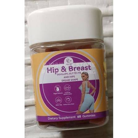 Duozi Hip & Breast Enhancement Gummies (60 Gummies)