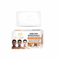 Dr Davey Dark Skin Whitening Triple White Soap 100G