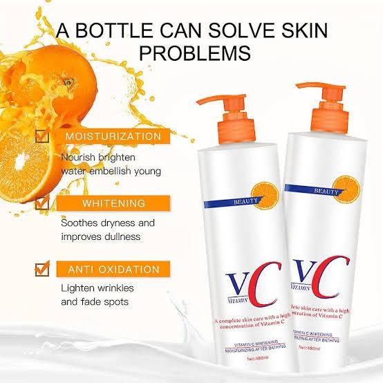 Disaar Beauty Vitamin C Whitening Moisturizing Lotion (480ml)