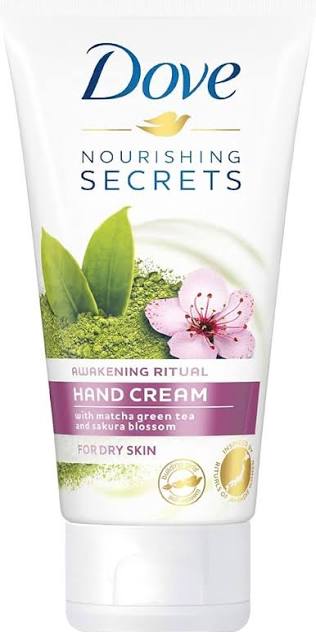 Dove Awakening Ritual Hand Cream With Match Green Tea & Sakura Blossom - 75m