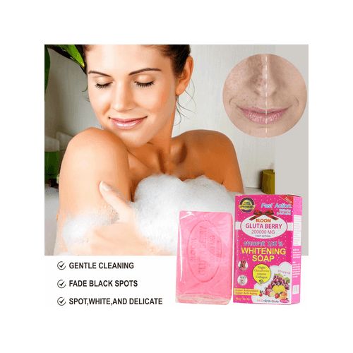 Bloom Gluta Berry Whitening Soap – 200,000mg (100%)