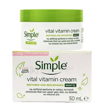 Simple Vital Vitamin Night Cream – 50ml
