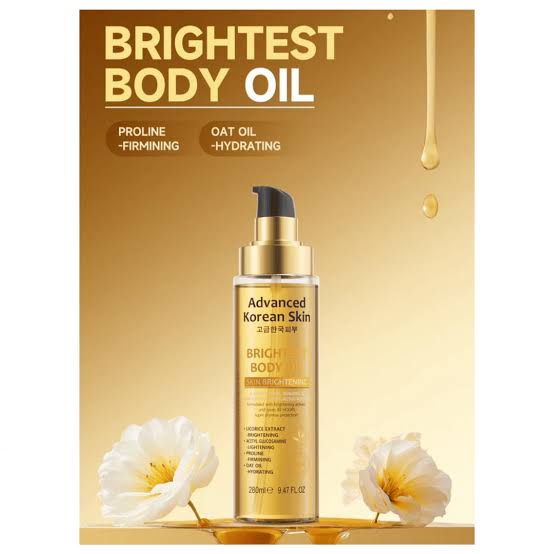 Advanced Korean Brightest Body Oil
