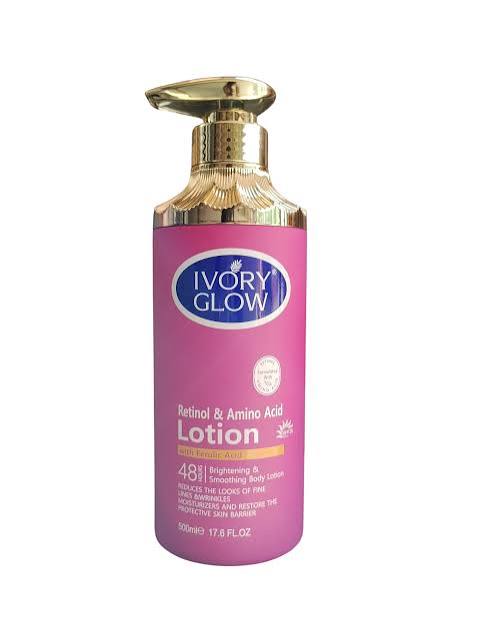 IVORY GLOW RETINOL & AMINO ACID LOTION SPF35 500ML