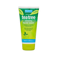 Beauty Formulas Tea Tree Exfoliating Facial Wash - Trillingo Express Online Marketplace