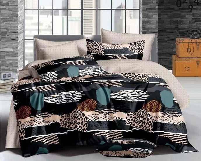 Camo Like With Jaguar Spots Bed Sheets - Trillingo Express Online Marketplace