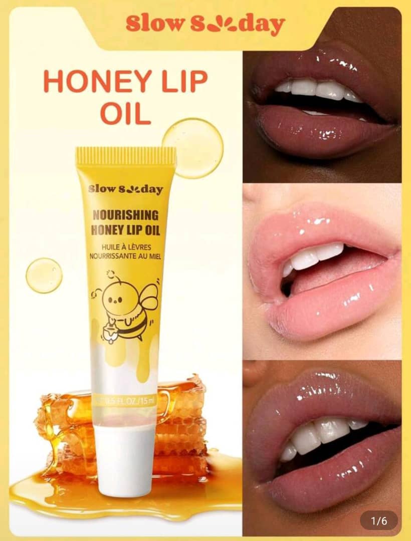 Slow S Day Honey Lip Oil – Nourishing