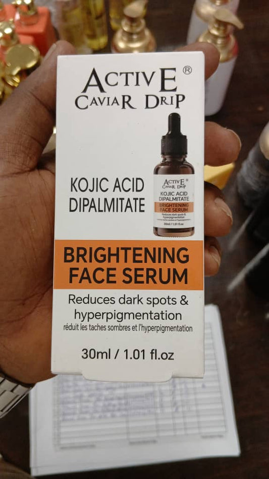 Active Caviar Drip Kojic Acid Dipalmitate Brightening Face Serum
