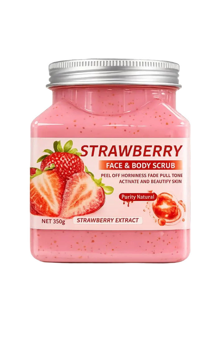 WWP Strawberry Body & Face Scrub 350g