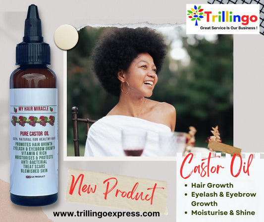 My Hair Miracle - Pure Castor Oil 60ml - Trillingo Express Online Marketplace