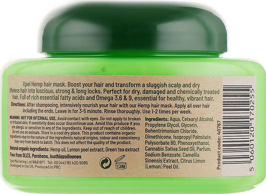 XHC Xpel Hair Care - Hemp Hair Mask - Trillingo Express Online Marketplace