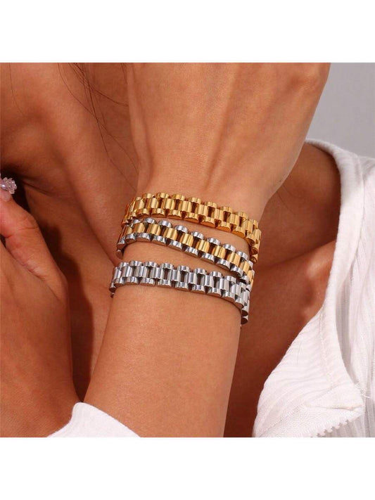 10MM Rolex Watchband Strap Bracelet Set of 3. St