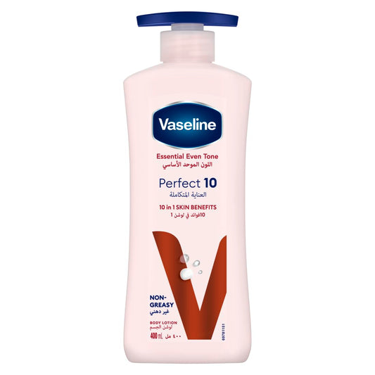 Vaseline Perfect 10 Essential Even Tone Body Lotion 400ml - Trillingo Express Online Marketplace