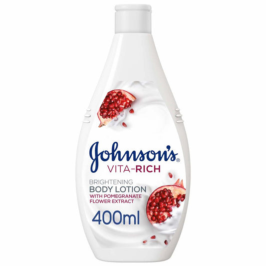Johnsons Vita Rich Brightening Body Lotion 400ml Made In Italy - Trillingo Express Online Marketplace
