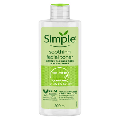 Simple Kind to Skin Soothing Facial Toner 200ml - Trillingo Express Online Marketplace