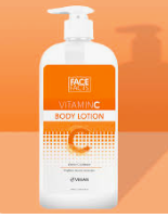 VITAMIN C LOTION & BETAINE 400ML | Brighten yourTIRED Skin,TONE & Revive skin | This Face Facts Light and Gentle Lotion is Packed with Antioxidant-Rich Vitamin C & Moisture. - Trillingo Express Online Marketplace