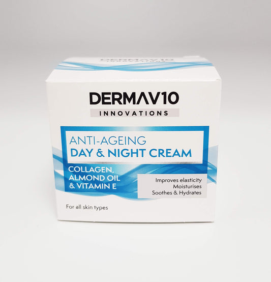 DermaV10 Innovations Anti Aging Day & Night Cream - Trillingo Express Online Marketplace