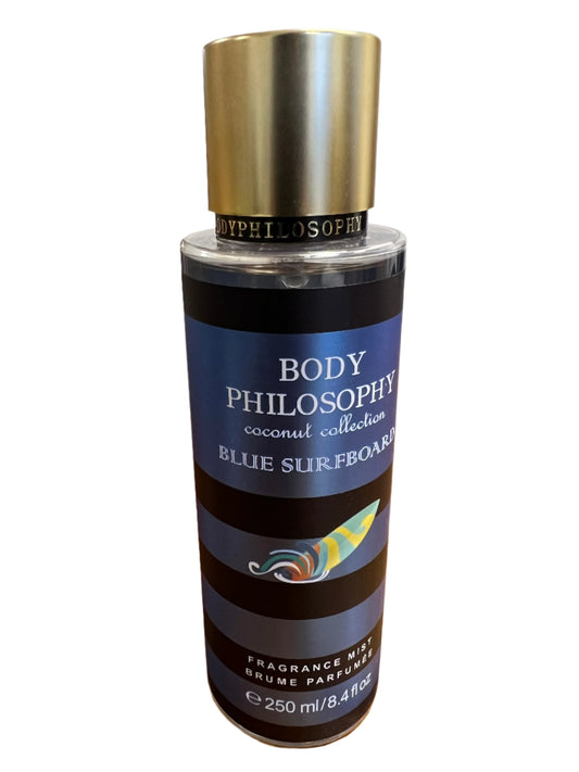 Body Philosophy Blue Surfboard Body Splash 250ml - Trillingo Express Online Marketplace