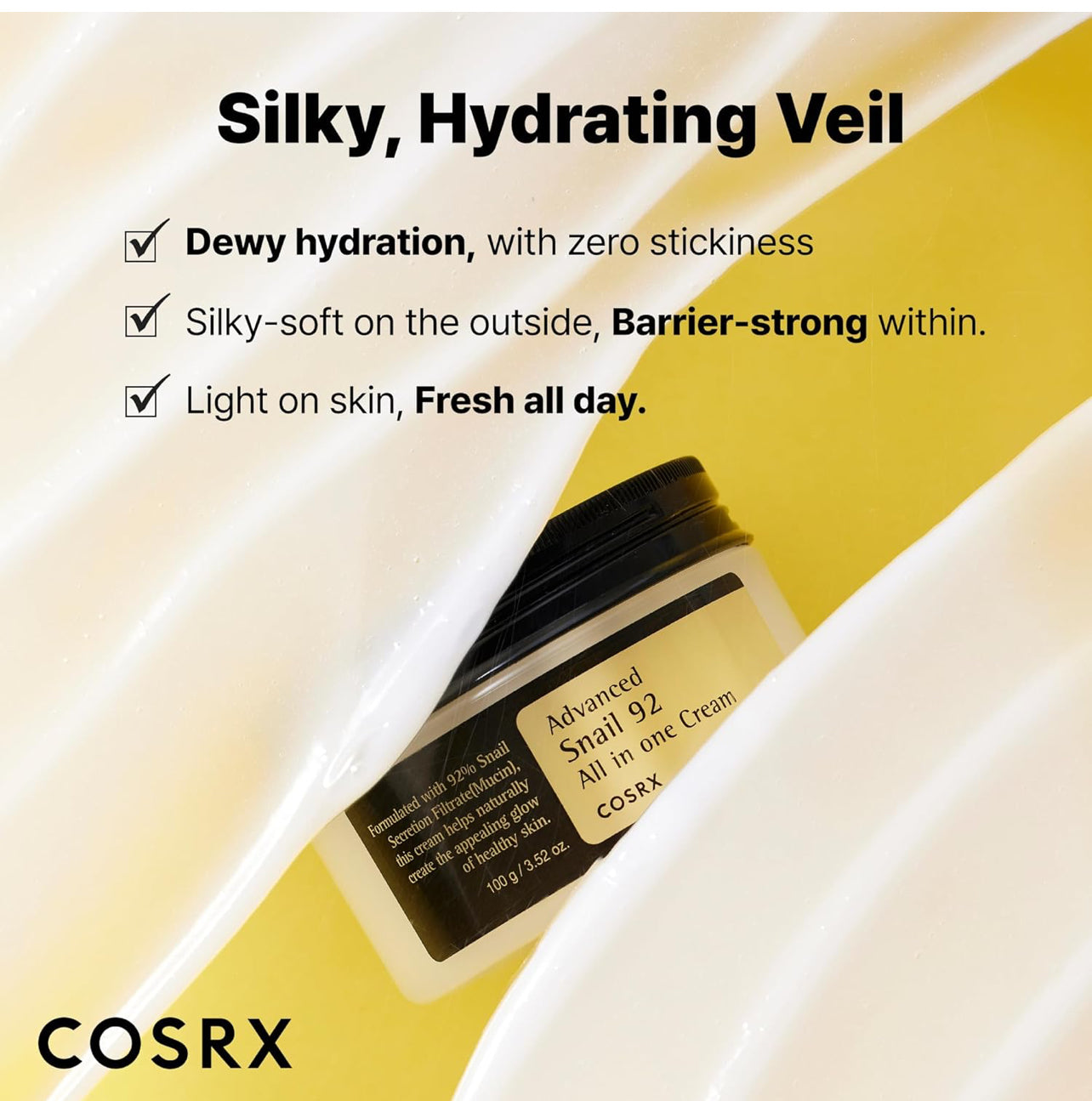 COSRX Advanced Snail 92 All in One Cream 100g/3.52oz