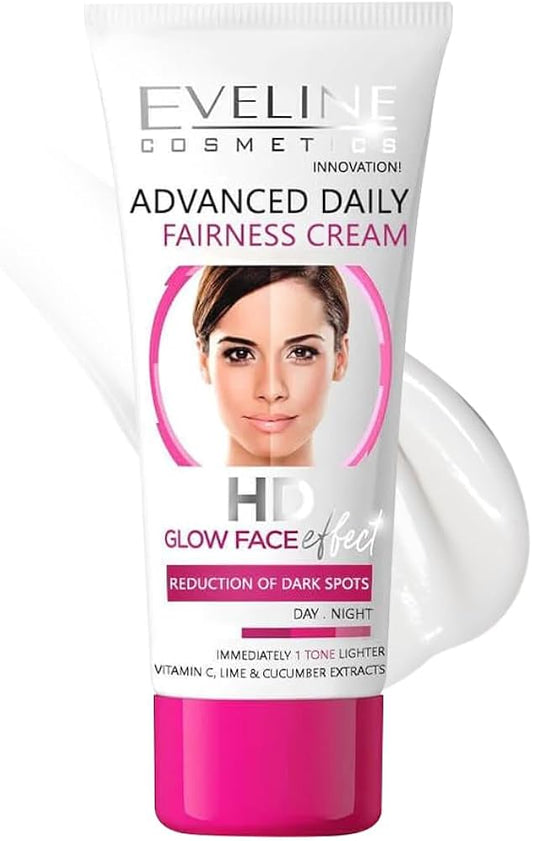 Eveline Advanced Fairness HD Glow Face Cream - 40ml - Trillingo Express Online Marketplace