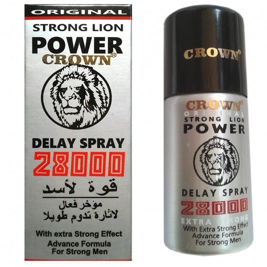 Men's Strong Lion Power 28000 Long Timing Delay Spray - Trillingo Express Online Marketplace